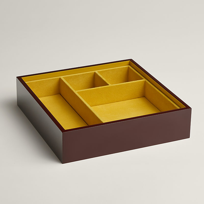 Theoreme Tangram multi-compartment box, large model | Hermès